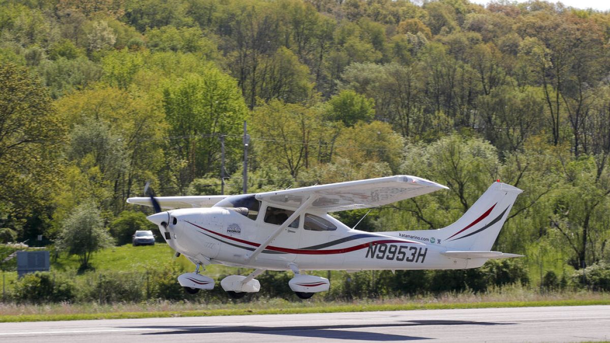 Αεροσκάφος τύπο Cessna - φωτό αρχείου