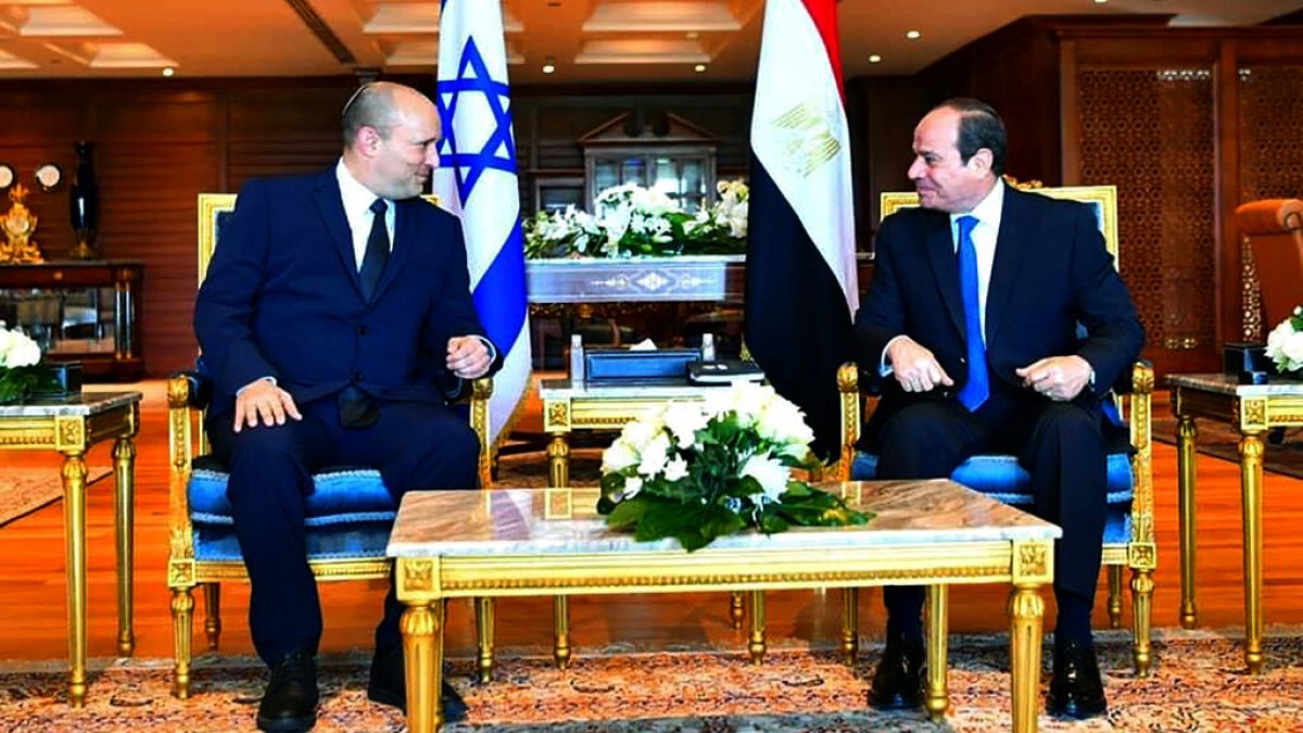 Tíz éve nem beszélt egymással izraeli kormányfő és egyiptomi elnök