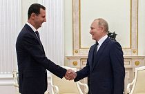 دیدار اعلام نشده ولادیمیر پوتین و بشار اسد در مسکو