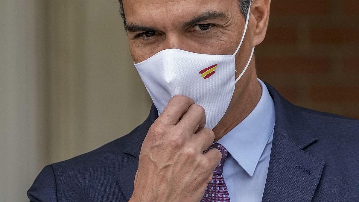 Spanish Prime Minister Pedro Sanchez pictured at the Moncloa palace in Madrid.