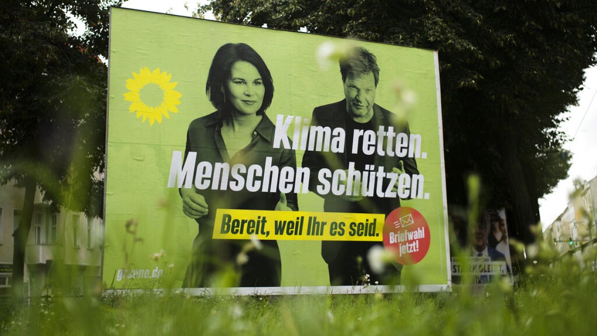 Προεκλογική αφίσα των Πράσινων στη Γερμανία
