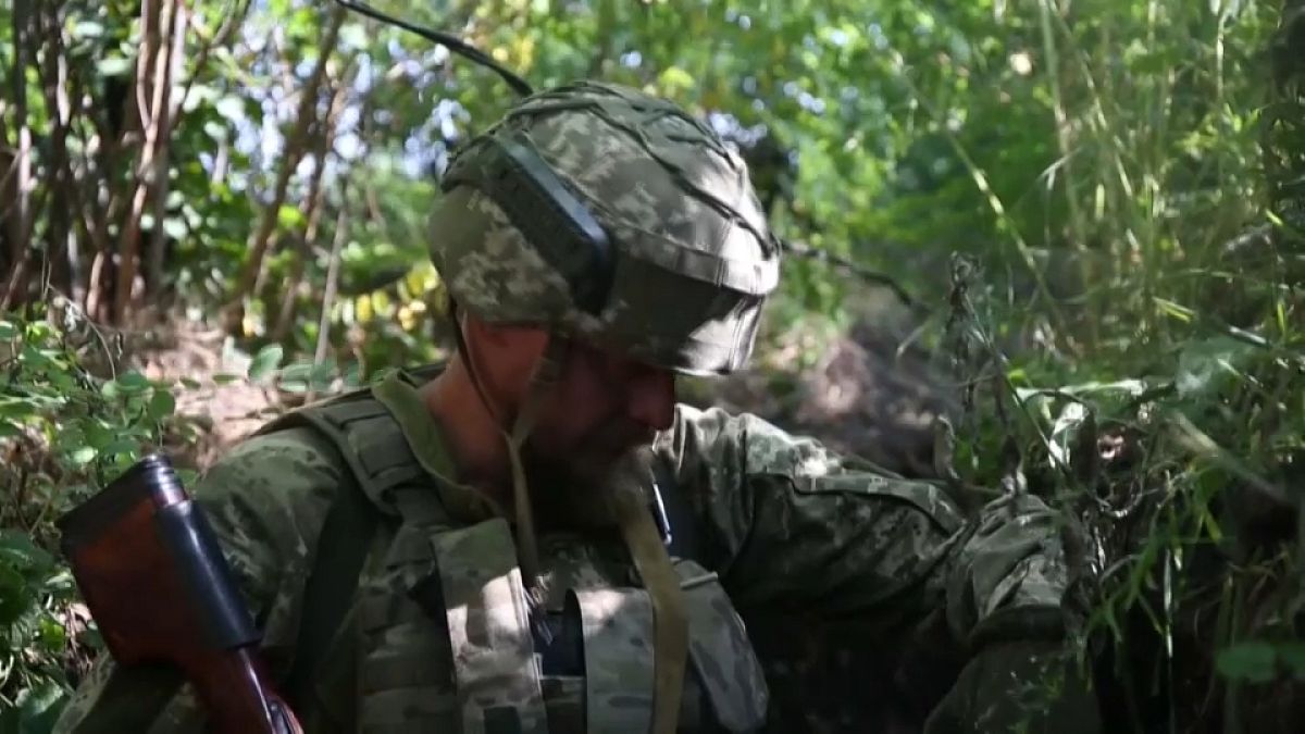 Боевые действия на востоке Украины.