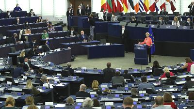 President von der Leyen delivered her annual speech before the European Parliament in Strasbourg. 