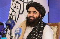 The foreign minister in Afghanistan’s new Taliban-run Cabinet, Amir Khan Muttaqi