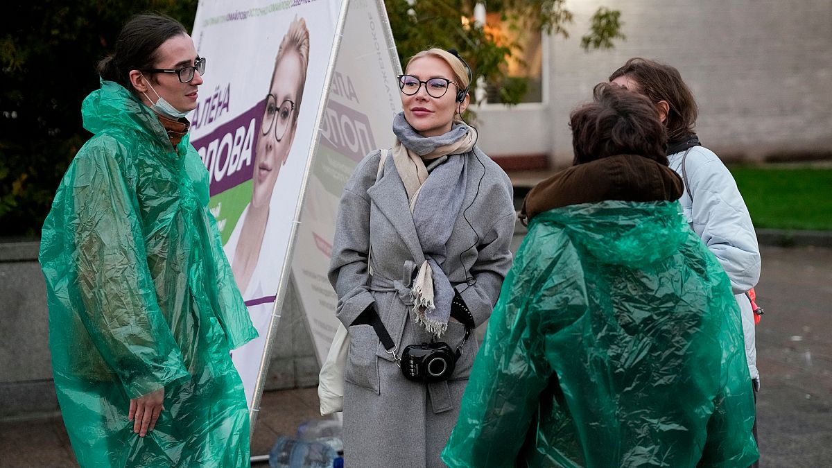 Предвыборная кампания Алены Поповой.