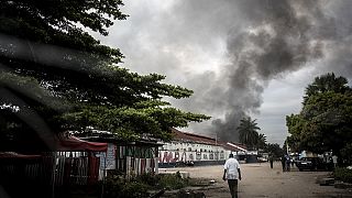 RDC : un incendie réduit un bâtiment en cendres à Bukavu