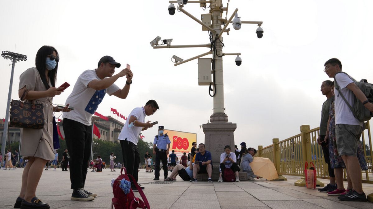 A China é um dos países que utiliza o reconhecimento facial para vigilância - ARQUIVO