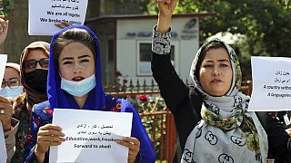 زنان معترض، کابل