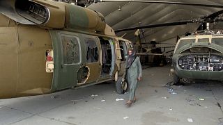 At Kabul airport, remnants of US war bear testimony to chaotic exit