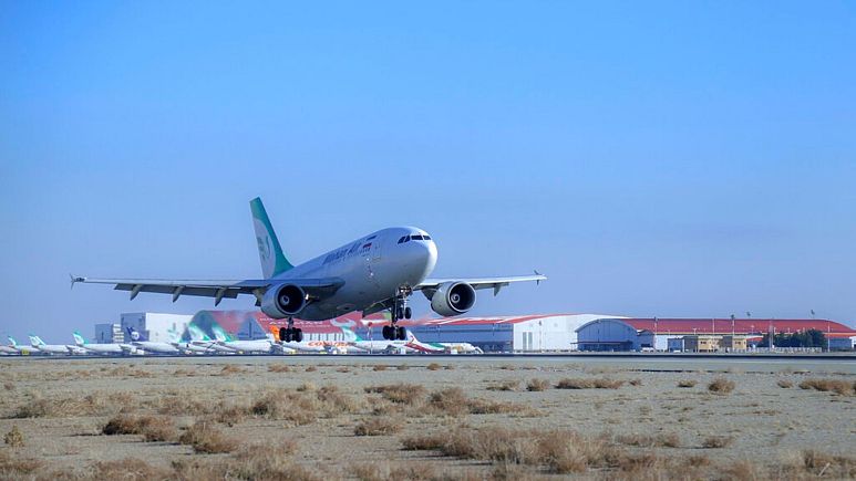 پروازها از ایران به افغانستان با فرود هواپیمای ماهان در کابل از سر گرفته شد 