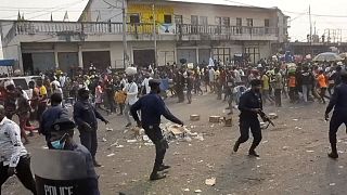 VIDEÓ: meghiúsította a kongói ellenzék tüntetését a rendőrség