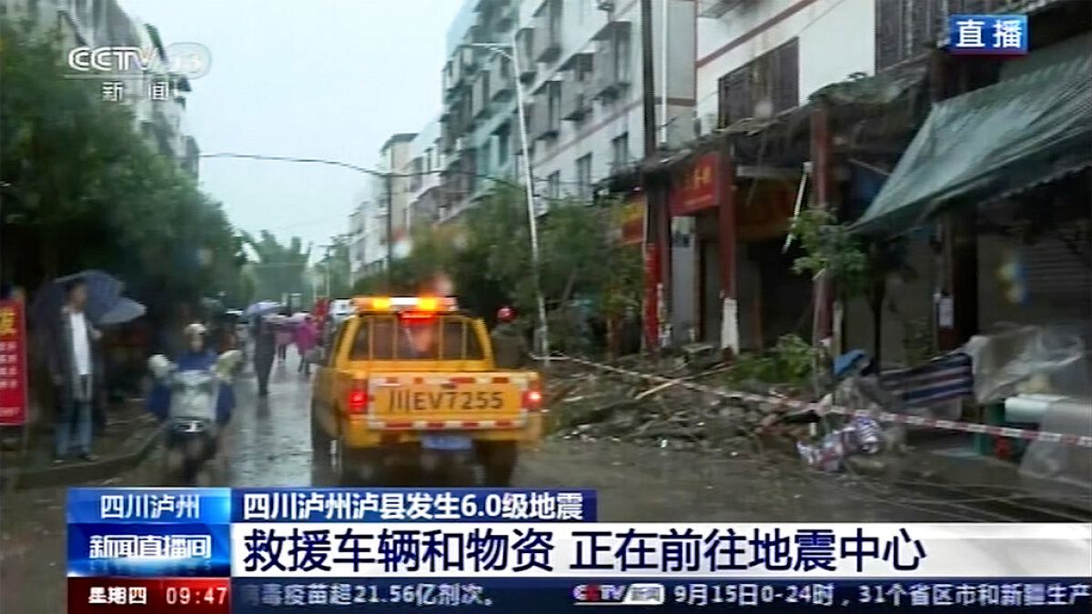 Terramoto na China mata pelo menos duas pessoas