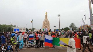 Mali : manifestation en soutien à un potentiel accord avec la Russie