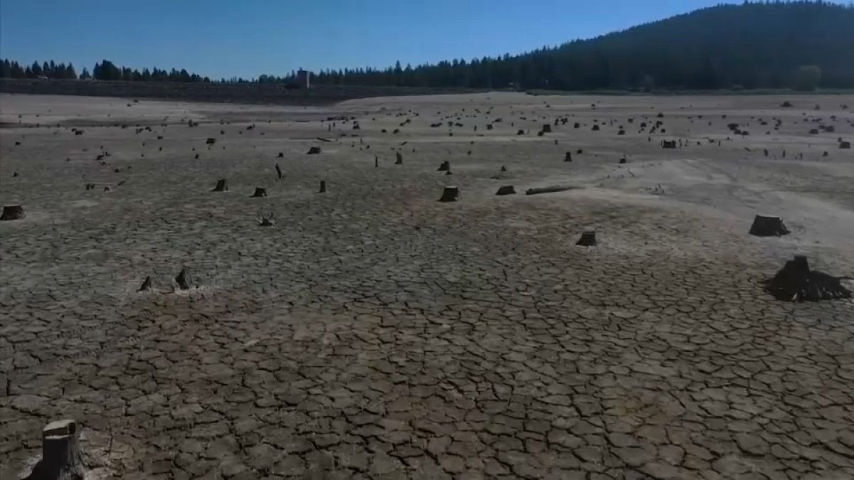 Sequía extrema en Oregón, Estados Unidos