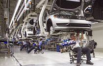Des employés de Volkswagen à Chattanooga (Etats-Unis) en 2013