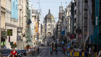 Los ciclistas y los peatones ganan terreno en Bruselas