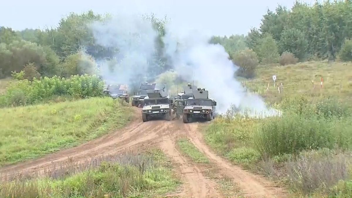 Déplacement de troupes en Pologne en réponse aux exercices "Zapad" menés par la Russie et le Bélarus