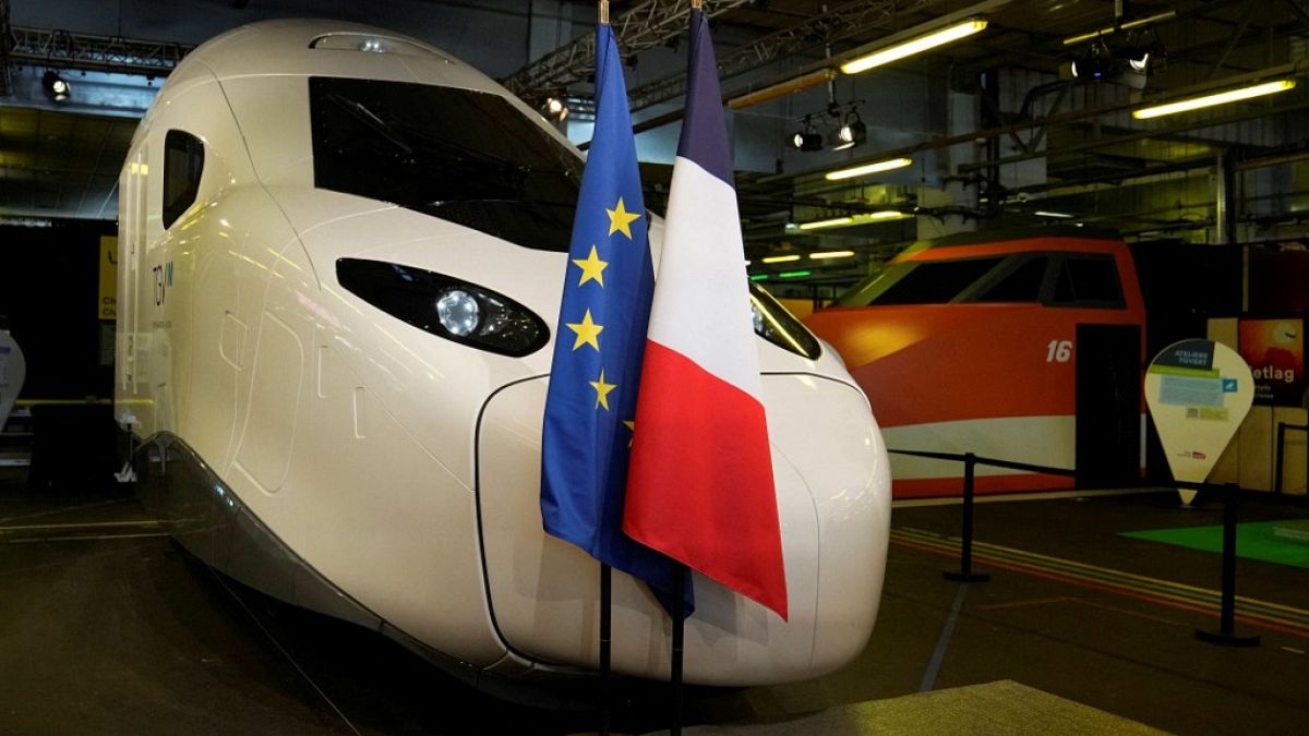 Новый поезд TGV / Франция