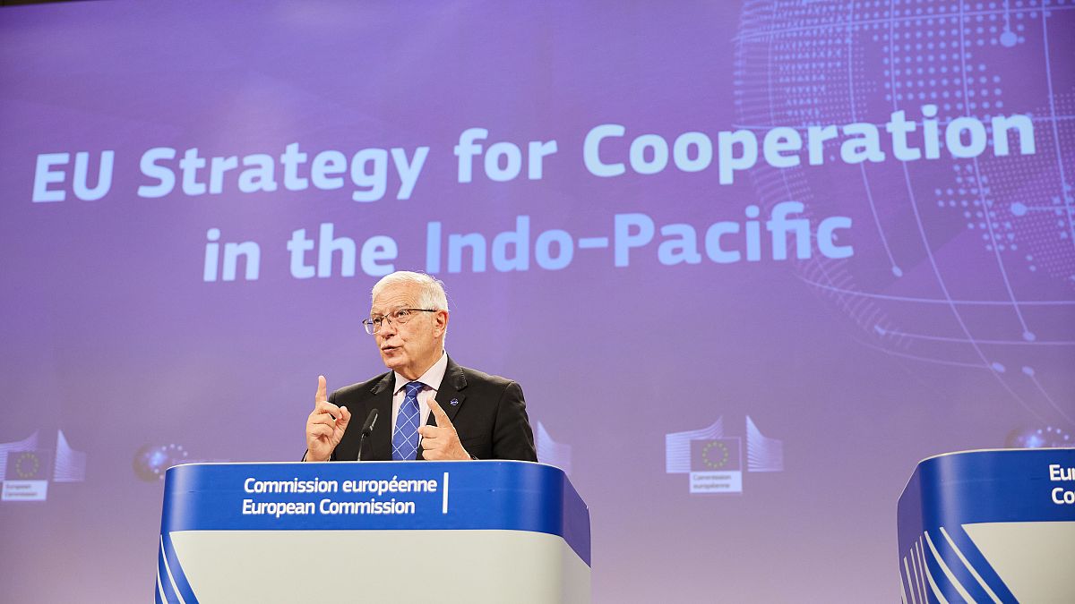 Josep Borrell defended the EU's new Indo-Pacific strategy despite the awkward timing of the announcement. 