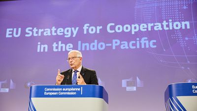 Josep Borrell defended the EU's new Indo-Pacific strategy despite the awkward timing of the announcement. 