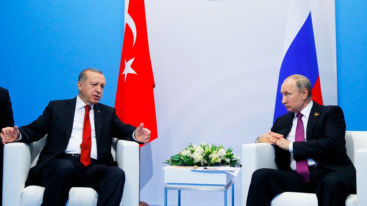 Cumhurbaşkanı Recep Tayyip Erdoğan // Rusya lideri Vladimir Putin (arşiv) 