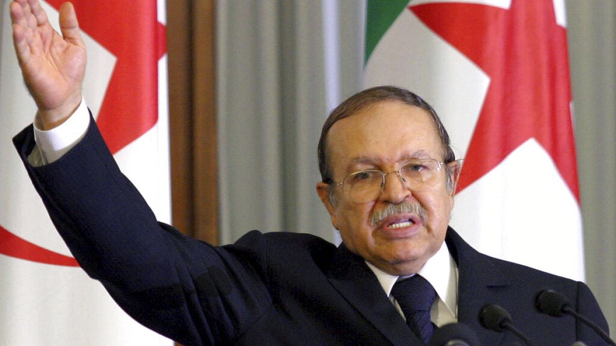 El expresidente de Argelia, Abdelaziz Buteflika