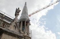 تصاویری از کلیسای نوتردام پاریس دو سال و نیم پس از آتش‌سوزی