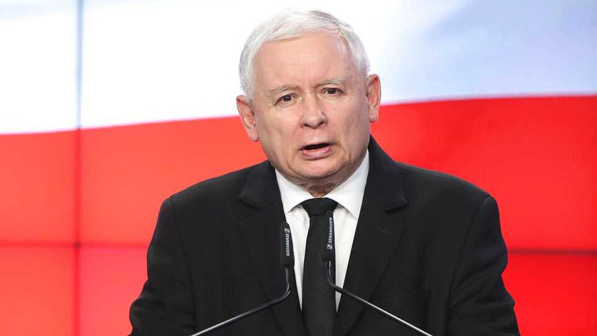 Polonya'da iktidar partisi lideri Jaroslaw Kaczynski