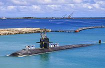 Le sous-marin américain  USS Oklahoma City