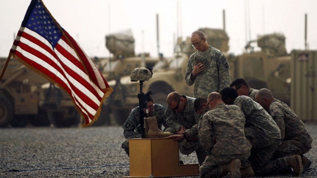 Afganistan'da Amerikalı askerler
