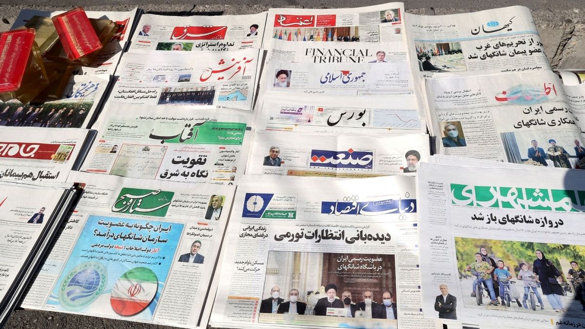 بازتاب عضویت دائم ایران در سازمان همکاری شانگهای در صفحه نخست روزنامه‌های چاپ تهران