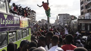 Heroic return for four opponents of ousted Guinean president