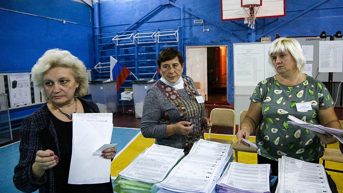В России прошли выборы в Госдуму. 