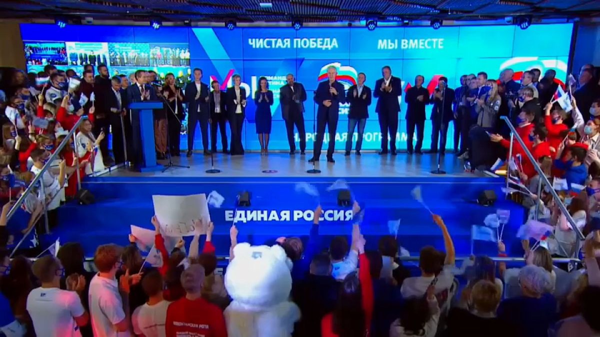 Partido de Putin vence legislativas na Rússia