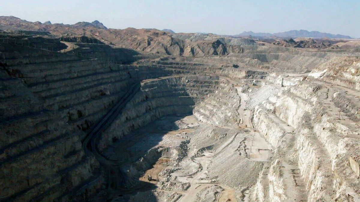 معدن اورانیوم روسینگ در نامیبیا