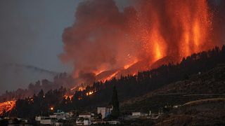 Cumbre Vieja straddles a ridge in the south of La Palma island and has erupted twice in the 20th century, first in 1949 then again in 1971.