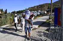 Le camp de réfugiés de Vathi sur l'île grecque de Samos fait désormais partie du passé