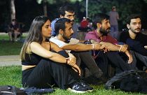 Yurtsuzlar Hareketi Moda Sahil’de yüksek kiralara karşı nöbette