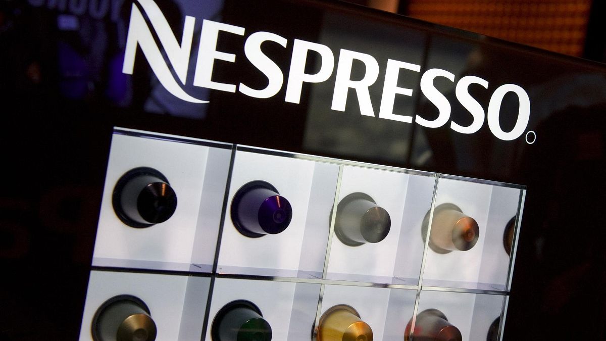 كبسولات القهوة للعلامة التجارية "نسبريسو" المملوكة للشركة السويسرية العملاقة نستله، سويسرا، 15 أبريل 2010