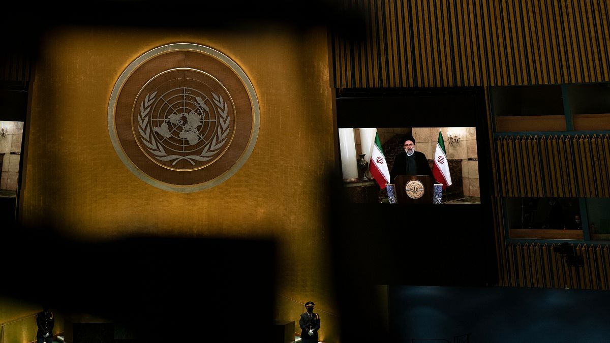 İran Cumhurbaşkanı İbrahim Reisi, 76. BM Genel Kurulu'na daha önceden kaydedilen bir video ile hitap etti