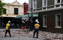 Melbourne yakınlarındaki depremde birçok bina hasar gördü