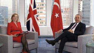 Dişişleri Bakanı Mevlüt Çavuşoğlu İngiliz mevkidaşı Liz Truss'la New York'ta görüştü