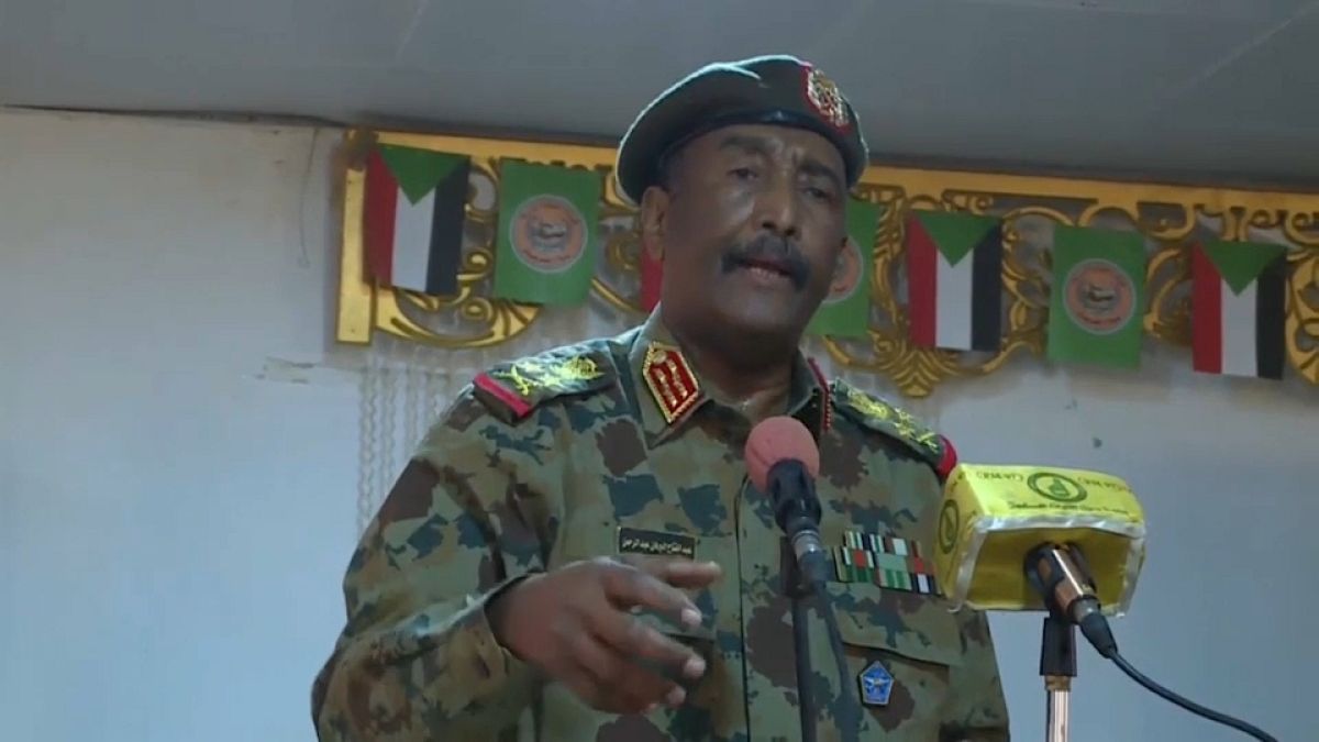 Abdel Fattah al-Burhane, chef de l'armée soudanaise