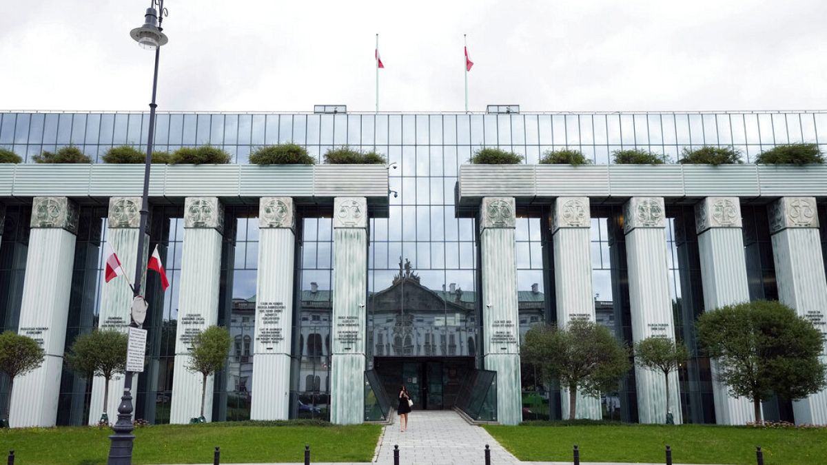 A lengyel alkotmánybíróság épülete