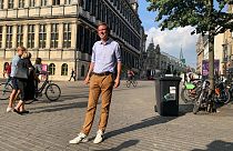 Mayor of Ghent Mathias de Clercq from the Flemish Liberal Party