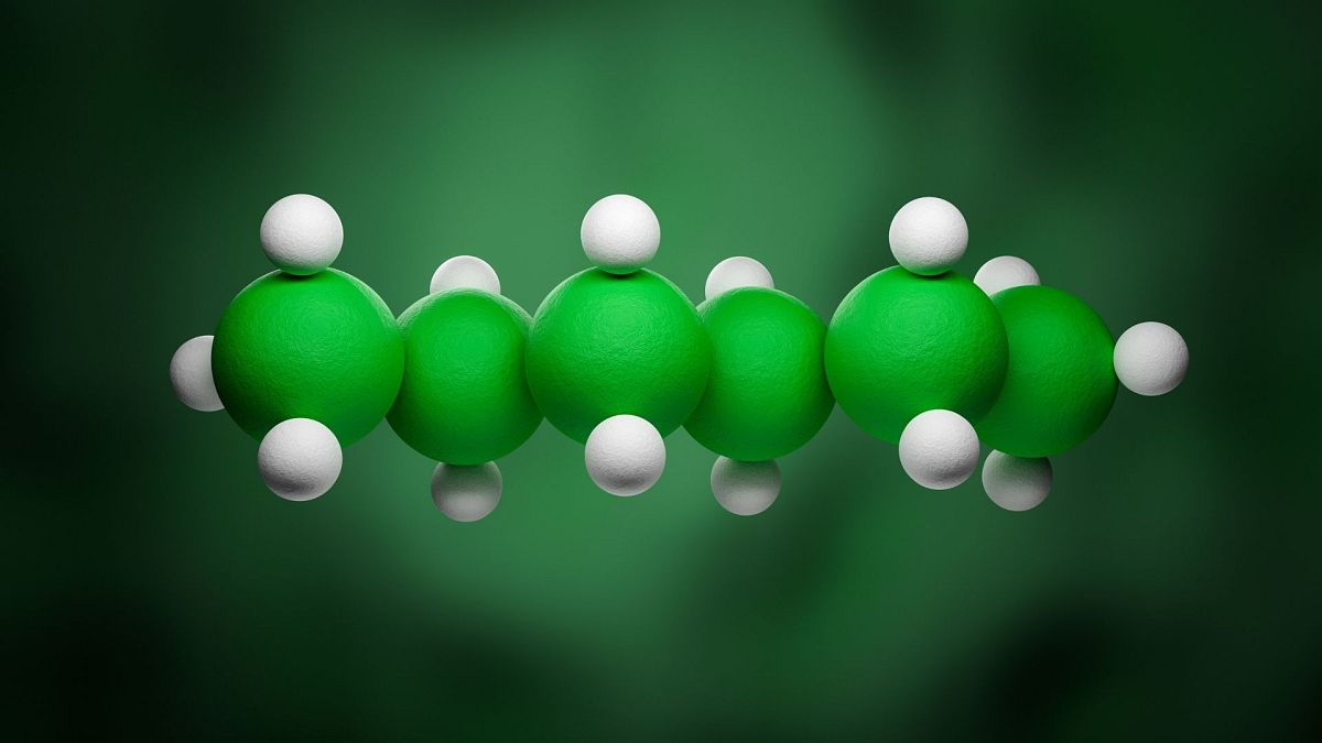 A hexane of hydrocarbons.