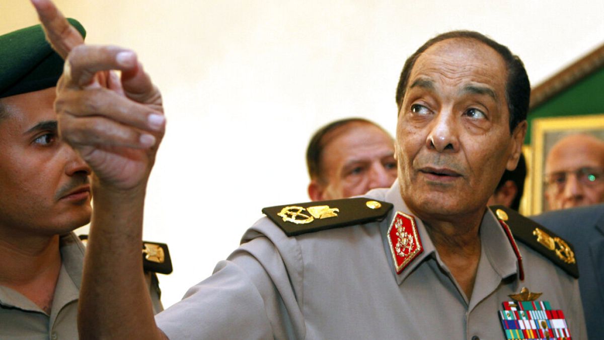  المشير محمد حسين طنطاوي ، رئيس المجلس العسكري الحاكم في مصر، الثلاثاء 13 سبتمبر 2011 