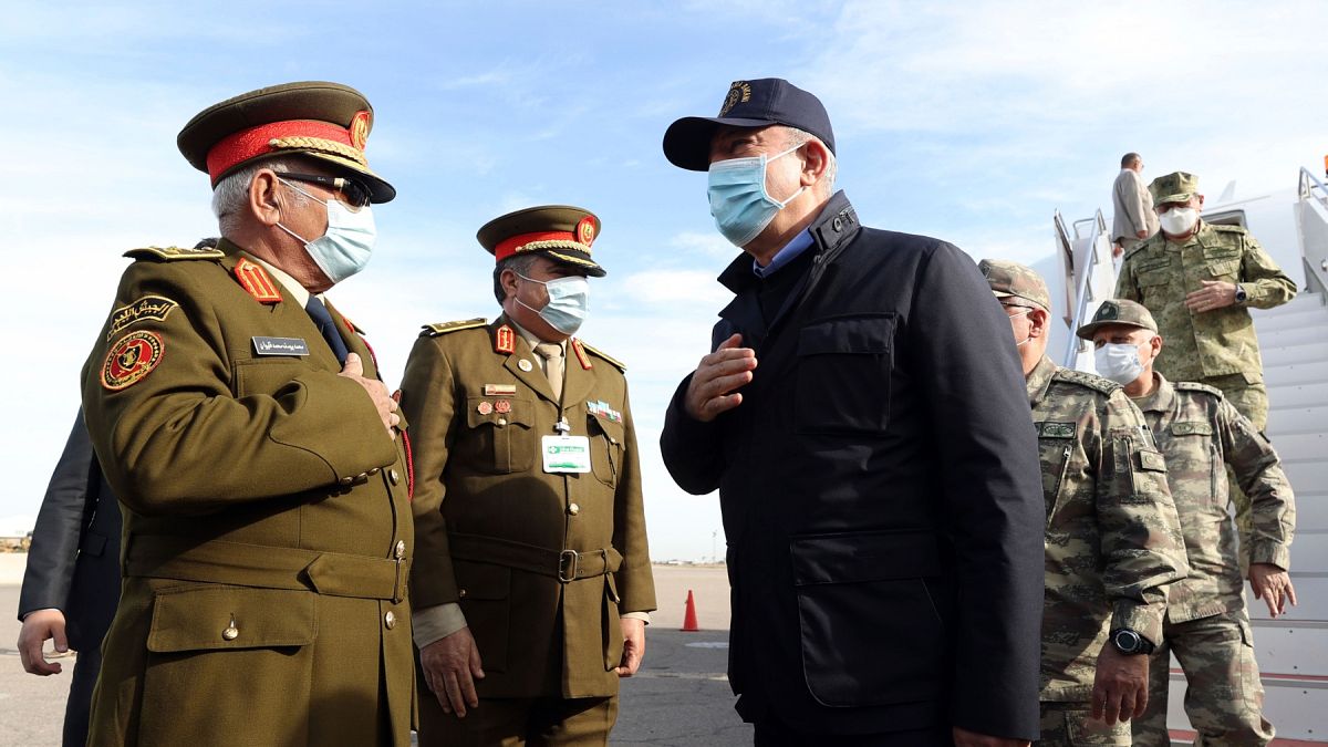 Savunma Bakanı Hulusi Akar'ın Libya ziyaretinden