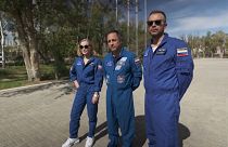 ¡Motor, acción! Tres profesionales rusos se entrenan para rodar una película en el espacio