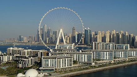 The world tallest Ferris wheel Ain Dubai is ready to roll